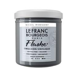 Peinture Flashe vinylique - Nickel iridescent - N°833 - 125 ml