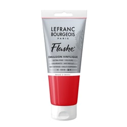 Peinture Flashe vinylique - Rouge orient - 80 ml - Lefranc Bourgeois