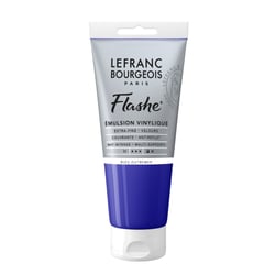 Peinture Flashe vinylique - Bleu outremer - 80 ml - Lefranc Bourgeois