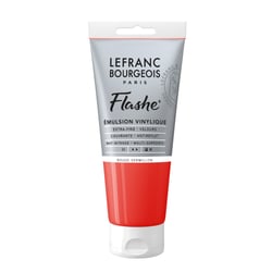 Peinture Flashe vinylique - Rouge vermillon - 80 ml - Lefranc Bourgeois
