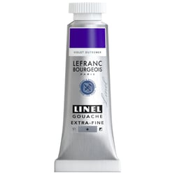 Tube de 14 ml de gouache Lefranc Bourgeois - Linel - Extra-fine - Violet Outremer - Nuance 057