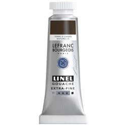 Tube de 14 ml de gouache Lefranc Bourgeois - Linel - Extra-fine - Terre d'ombre naturelle - Nuance 478