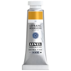 Tube de 14 ml de gouache Lefranc Bourgeois - Linel - Extra-fine - Or - Nuance 700