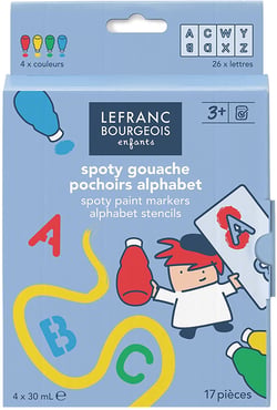 Set de coloriage -  Lefranc Bourgeois 301488 Spoty - Education Lettres