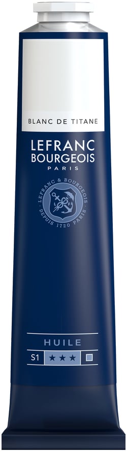 Huile fine Lefranc Bourgeois - 150 ml - blanc titane