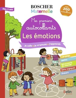 Mes premiers autocollants : les émotions