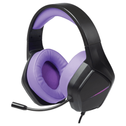 Casque Gaming Onlan - CM-30 - Rétro-éclairé - Noir et violet