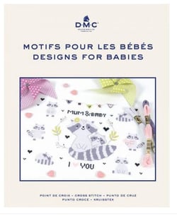 Motifs pour les bébés au point de croix - Livre DMC