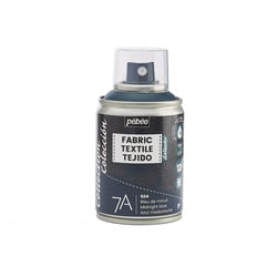Aérosol 100 ml peinture Pébéo 7A Textile - Bleu minuit