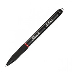 Roller Sharpie - S-Gel - Rouge - 0.7 mm - Pointe moyenne 