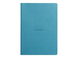 Carnet - Format A5 14.8 x 21 cm - Rhodiarama - Rhodia - 64 pages lignées - Turquoise