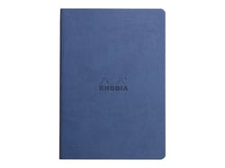 Carnet - Format A5 14.8 x 21 cm - Rhodiarama - Rhodia - 64 pages lignées - Saphir