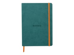 RHODIA Rhodiarama - Carnet souple - A5 - 160 pages - ligné - paon
