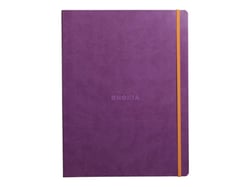 Carnet - 22.5 x 29.7 cm - Rhodiarama - Rhodia - 160 pages lignées - Violet