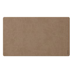 Sous-main - RHODIA Rhodiarama Home Office -  60 x 35 cm - similicuir - taupe