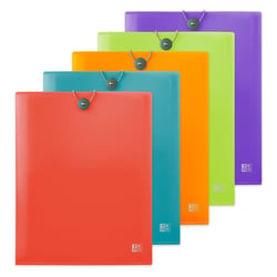 1 Trieur - 6 compartiments - A4 - School Life - Oxford - Coloris assortis