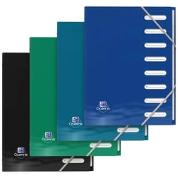 1 trieur A4 - Océanis - 8 positions - Polypro - Hamelin - Coloris assortis