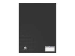 1 porte-vues A4 - Memphis - 80 vues - Polypro - Oxford - Coloris assortis