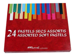 Set 24 pastels secs Raphael