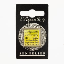 Peinture aquarelle - vert jaune brillant