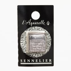 Peinture Aquarelle miel 1/2g - noir ivoire