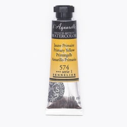 Aquarelle extra fine Sennelier en tube 10 ml - série 1 Jaune Primaire   