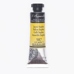 Aquarelle extra fine Sennelier en tube 10 ml - série 1 Jaune Sophie   