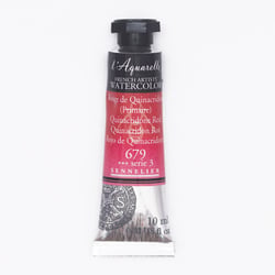 Aquarelle extra fine Sennelier en tube 10 ml - série 3  Rouge de Quinacridone (Primaire)