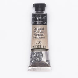 Aquarelle extra fine Sennelier en tube 10 ml - série 1 Gris Chaud   
