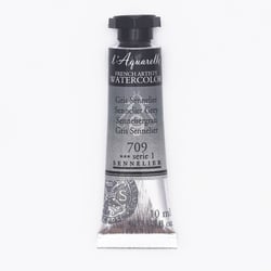 Aquarelle extra fine - Gris Sennelier n°709 - série 1 - 10 ml