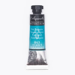 Aquarelle extra fine Sennelier en tube 10 ml - série 4  Vert Turquoise   