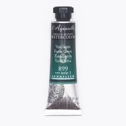 Aquarelle extra fine Sennelier en tube 10 ml - série 1 Vert Sapin   