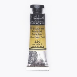 Aquarelle extra fine Sennelier en tube 10 ml - série 1 Stil de Grain Brun 