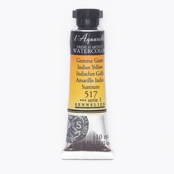 Aquarelle extra fine Sennelier en tube 10 ml - série 1 Gomme Gutte   