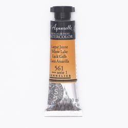 Aquarelle extra fine Sennelier en tube 10 ml - série 1 Laque Jaune   