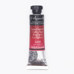 Aquarelle extra fine - Laque Carminée n°688 - série 3 - 10 ml
