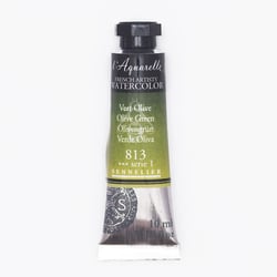 Aquarelle extra fine Sennelier en tube 10 ml - série 1 Vert Olive   