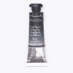 Aquarelle extra fine Sennelier en tube 10 ml - série 1 Teinte Neutre   