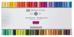 Coffret 80 demi pastels à l'écu - Sennelier