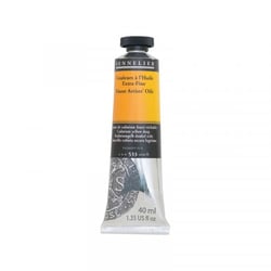 Peinture à l'huile Sennelier - Extra-fine - 40 ml - n°513 Jaune cadmium foncé
