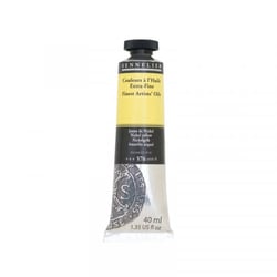 Peinture à l'huile Sennelier - Extra-fine - 40 ml - n°576 Jaune de Nickel