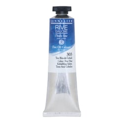 Peinture à l'huile Sennelier Rive Gauche - 40 mL - n°303 Ton bleu cobalt