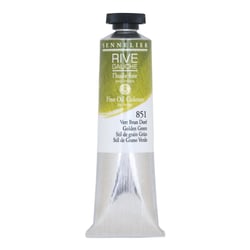 Peinture à l'huile Sennelier Rive Gauche - 40 mL - n°851 Vert brun doré