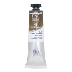 Peinture à l'huile Sennelier Rive Gauche - 40 mL - n°202 Terre d'ombre brûlée