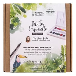 Coffret aquarelle Jungle - Matériel et conseils de Marie Boudon