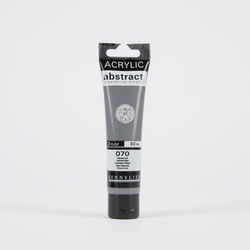 Tube 60 ml de peinture acrylique Sennelier Abstract - Noir iridescent n°70