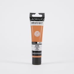 Tube 60 ml de peinture acrylique Sennelier Abstract - Terre de sienne naturelle n°208