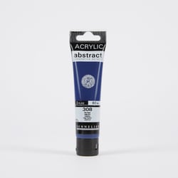 Tube 60 ml de peinture acrylique Sennelier Abstract - Bleu indigo n°308