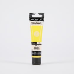 Tube 60 ml de peinture acrylique Sennelier Abstract - Jaune cadmium foncé n°541