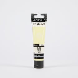 Tube 60 ml de peinture acrylique Sennelier Abstract - Jaune de Naples n°567